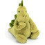Jellycat Amuseables Bashful Dino Medium Soft Stuffed Plush 20cm 7.87inches
