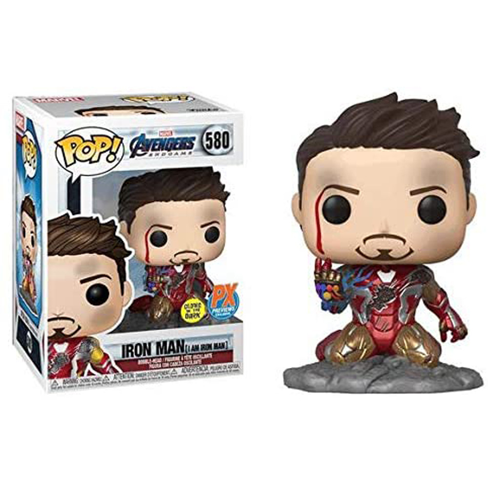 Funko Pop Avengers Endgame I Am Iron Man Deluxe #580 Vinyl Figure