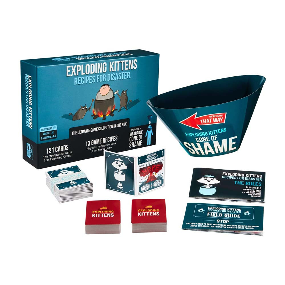 Exploding Kittens Recipes For Disaster Card Game