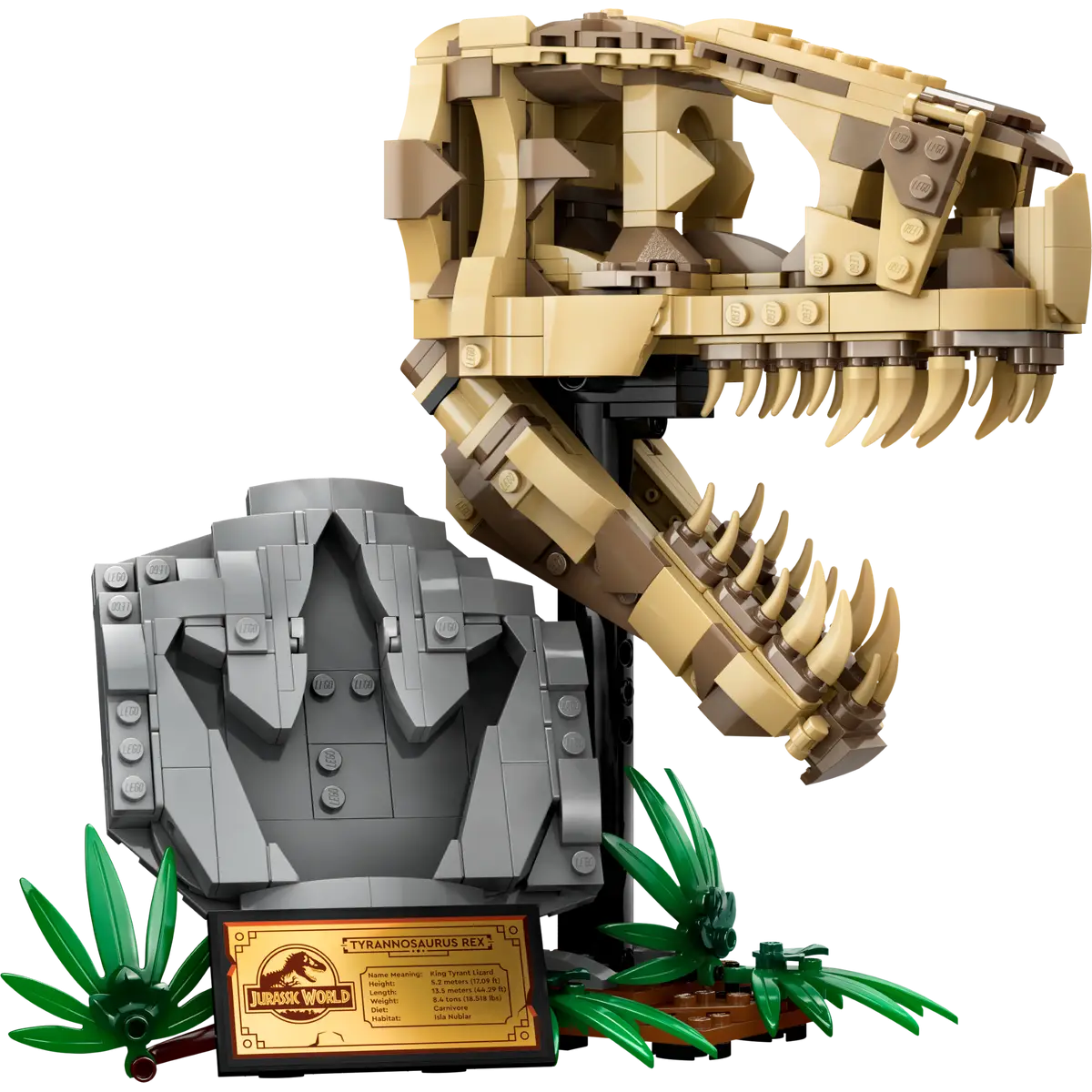 Jurassic World Dinosaur Fossils: T Rex Skull 76964 Brick Building Kit