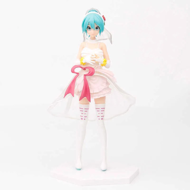Hatsune Miku Wedding Dress Version Figure 25cm 9.84inches