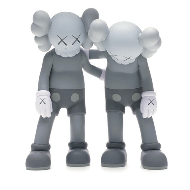 KAWS Along the Way Open Edition Vinyl Figure 26cm 10.23inches Grey