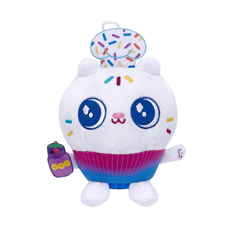 Gabby's Dollhouse Cakey Cat Soft Stuffed Plush 18cm 7.08inches