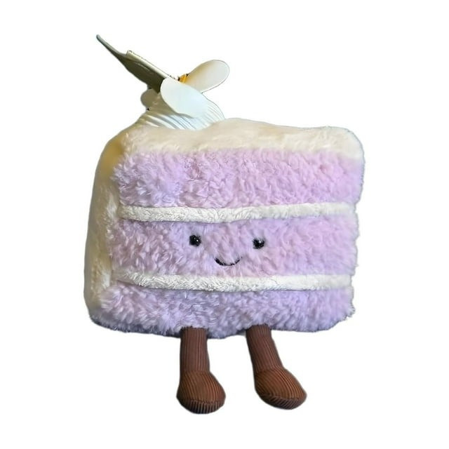 Jellycat Amuseables Shanghai Exclusive Yulan Taro Cake Soft Stuffed Plush 16cm 6.29inches