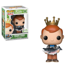 Funko Pop Freddy Funko Holding Fish - Brown Pants SE