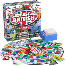 The Best of British Board Game: Family Trivia Board Game