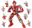 Ultraman Robot Custom Brick Building Kit And Minifigure 8 Pcs Set
