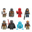 Poe Dameron The Mandalorian Kylo Ren And Characters From Star Wars Brick Minifigure Custom Set 8 Pcs