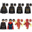 Flash Movie Characters Brick Minifigure Custom Set 8 Pcs
