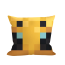 Minecraft Bee Block Soft Stuffed Plush Pillow Multiple Sizes