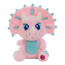 Cute Pink Triceratops Dinosaur Soft Stuffed Plush Multiple Sizes