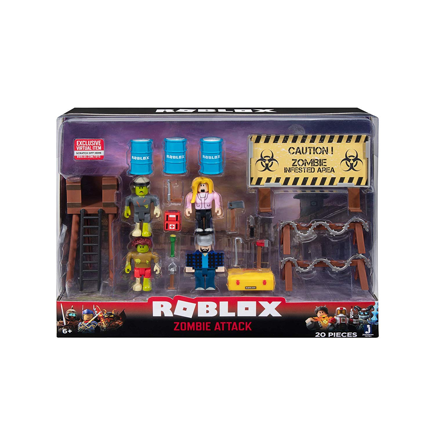 Roblox Zombie Attack Playset