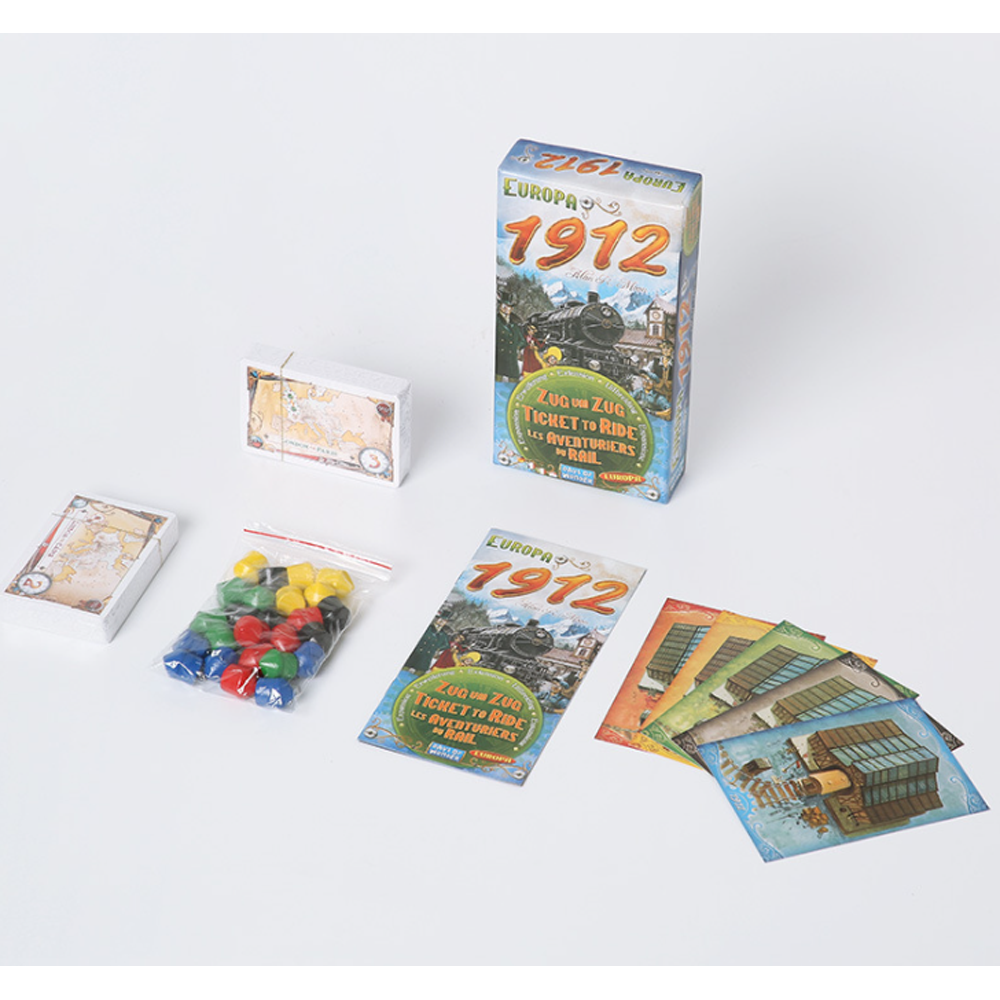 Ticket to Ride Europa 1912 Board Game Expansion