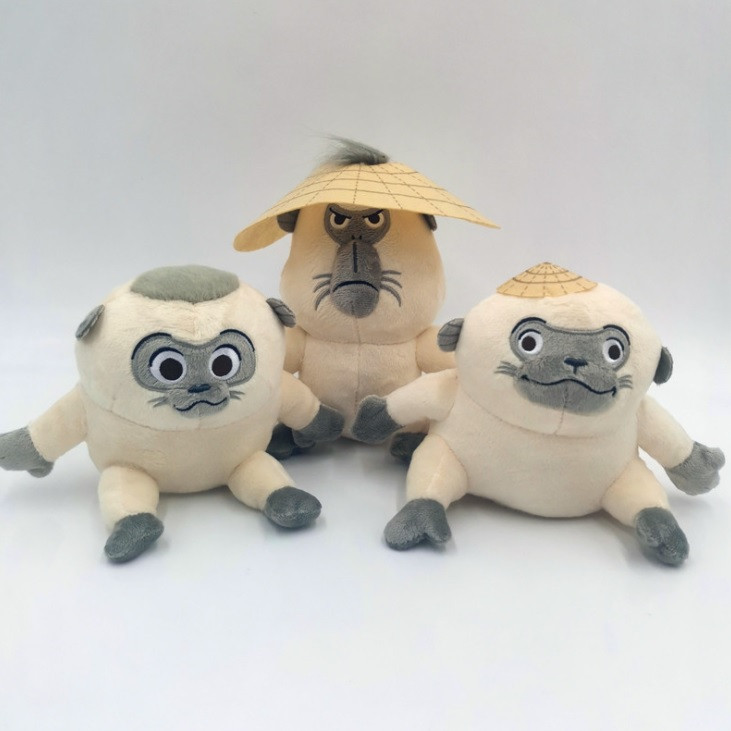 Disney Raya and the Last Dragon Chattering Ongis Plush 3-Piece Set