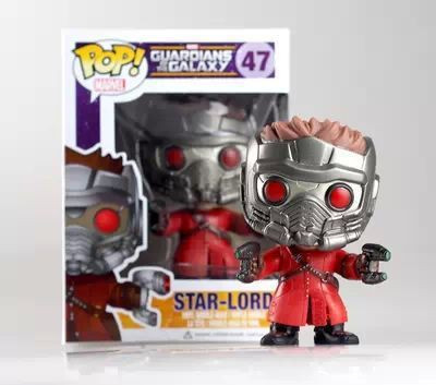 Funko POP! Marvel: Star-Lord Bobble Action Figure