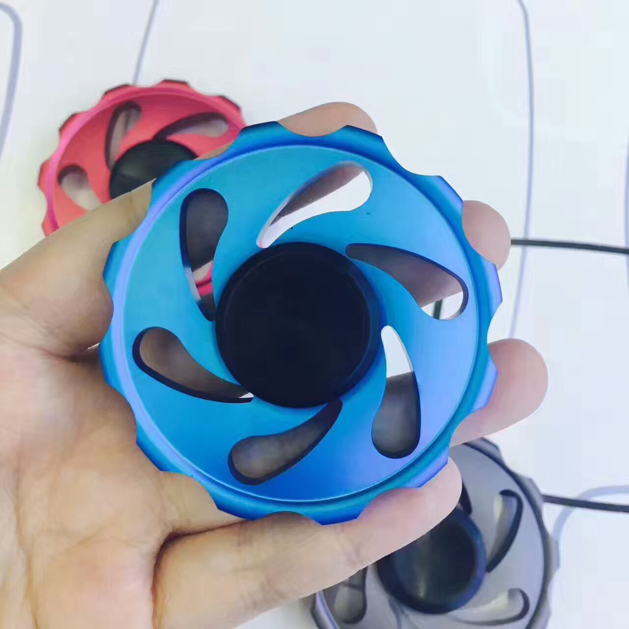 Metal Axle Wheel Fidget Spinner