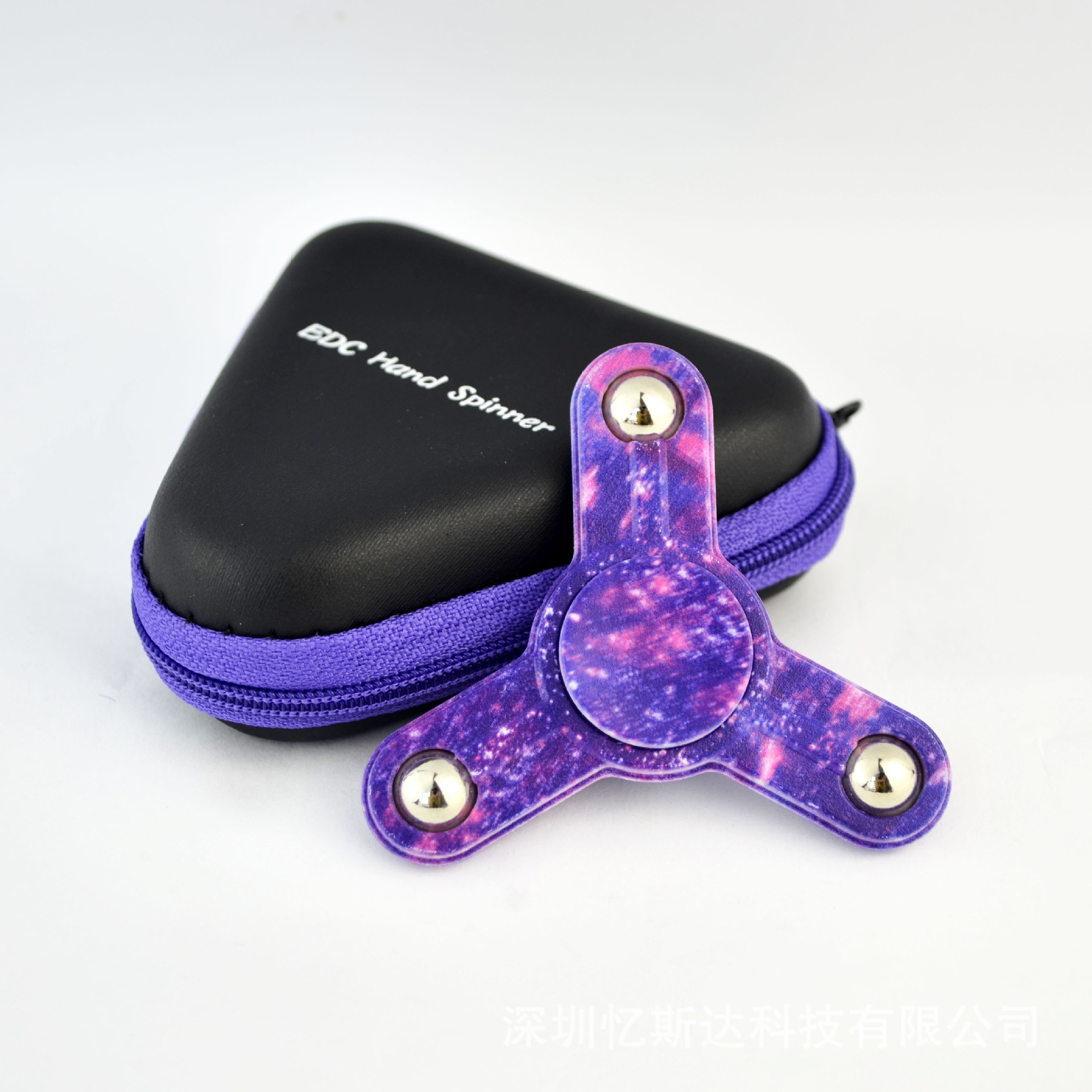 Y Shaped Ball Bearing Metal Fidget Spinner Galaxy