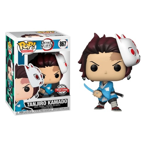 Funko Pop Tanjiro Kamado Mask #867 Vinyl Figure