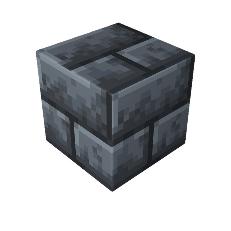 Minecraft Magnetic Deepslate Bricks Blocks Kit Toy 3 Pcs Set