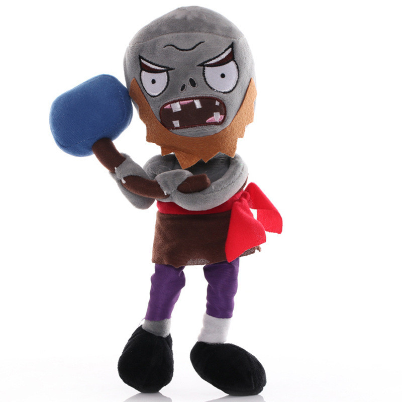 Hammer Zombie From Plants Vs Zombies Plush Toy