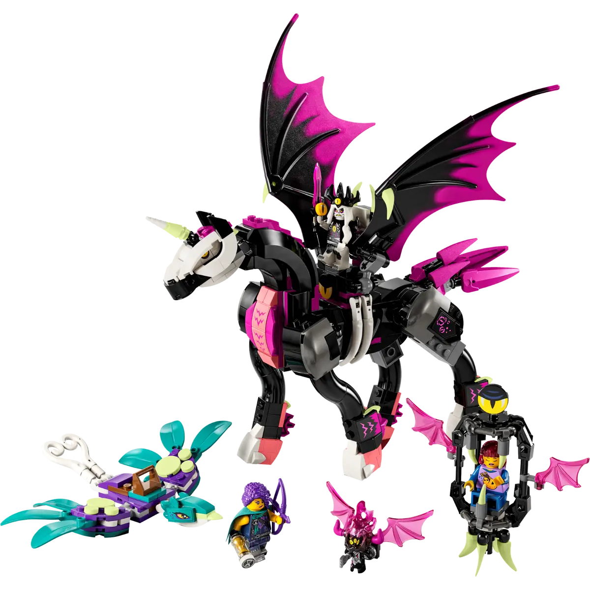 Dreamzzz Pegasus Flying Horse 71457 Brick Building Kit