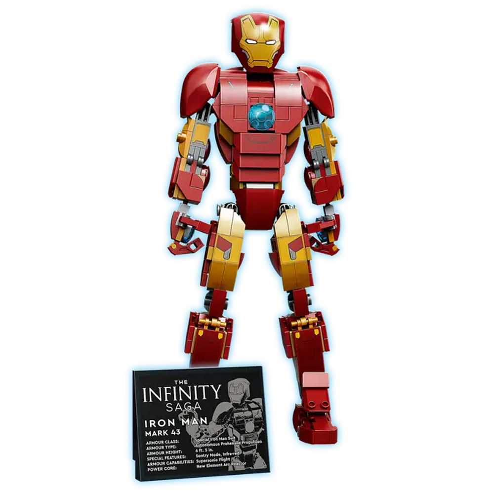 Marvel Iron Man Figure 76206 Brick Building Kit