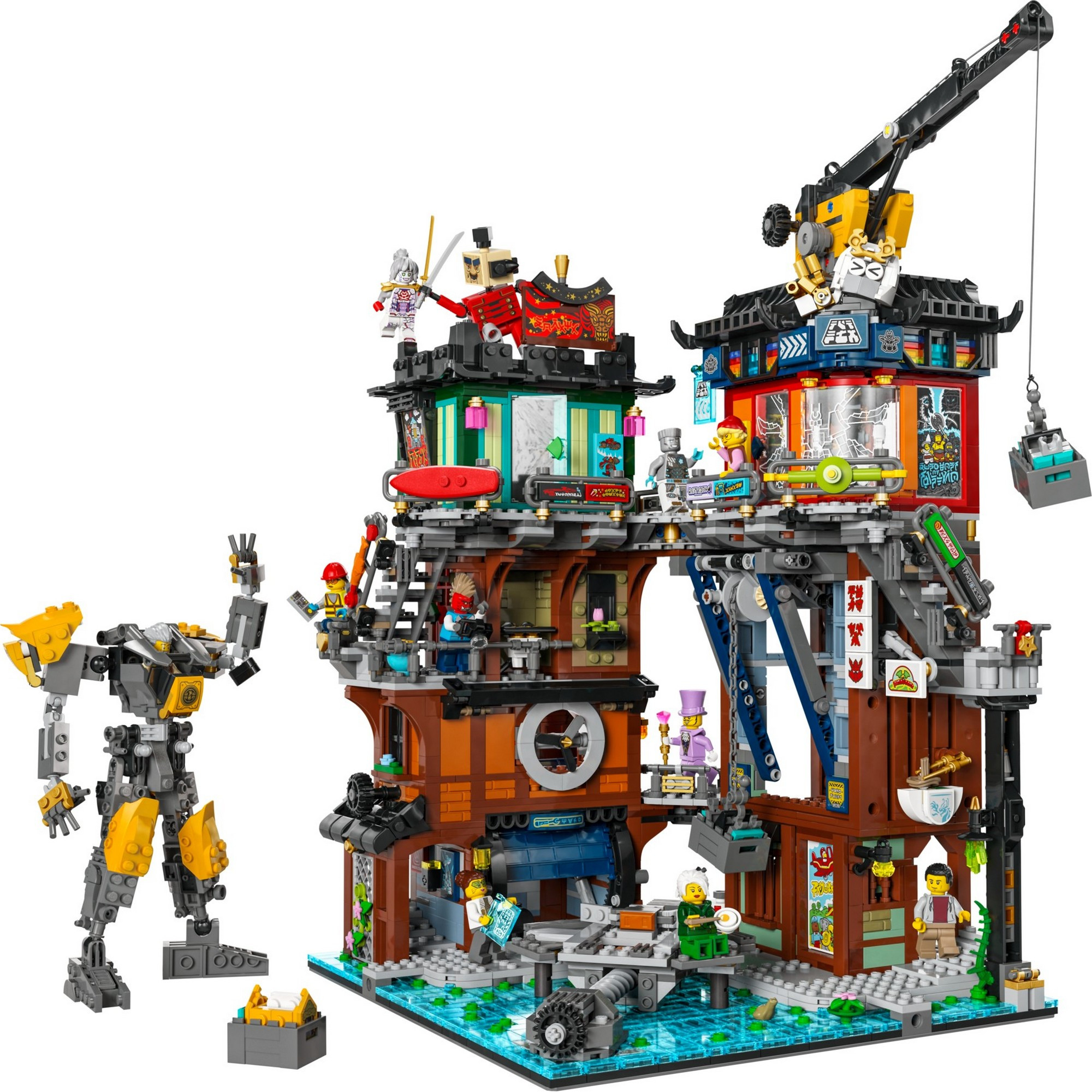 Ninjago City Workshops 71837 Brick Building Kit