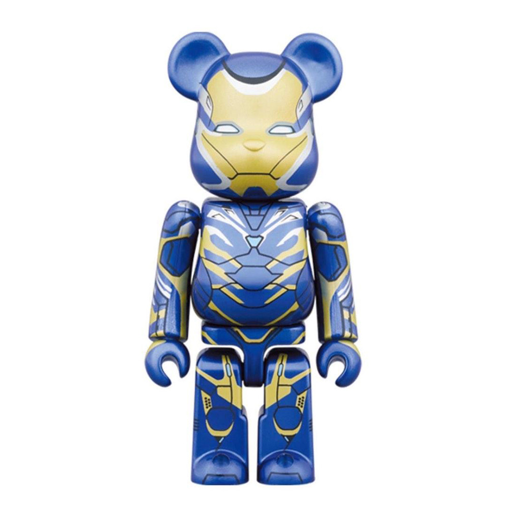 Bearbrick Marvel Avengers Iron Man Rescue Suit 400% Figure 28cm 11.02inches