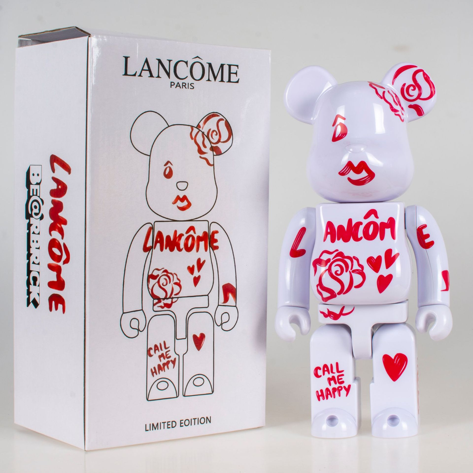 Bearbrick x Lancome 400% Figure 28cm 11.02inches
