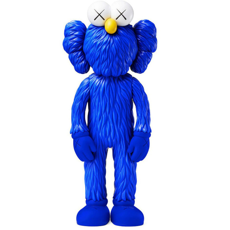 KAWS BFF Vinyl Figure 34cm 13.38inches Blue