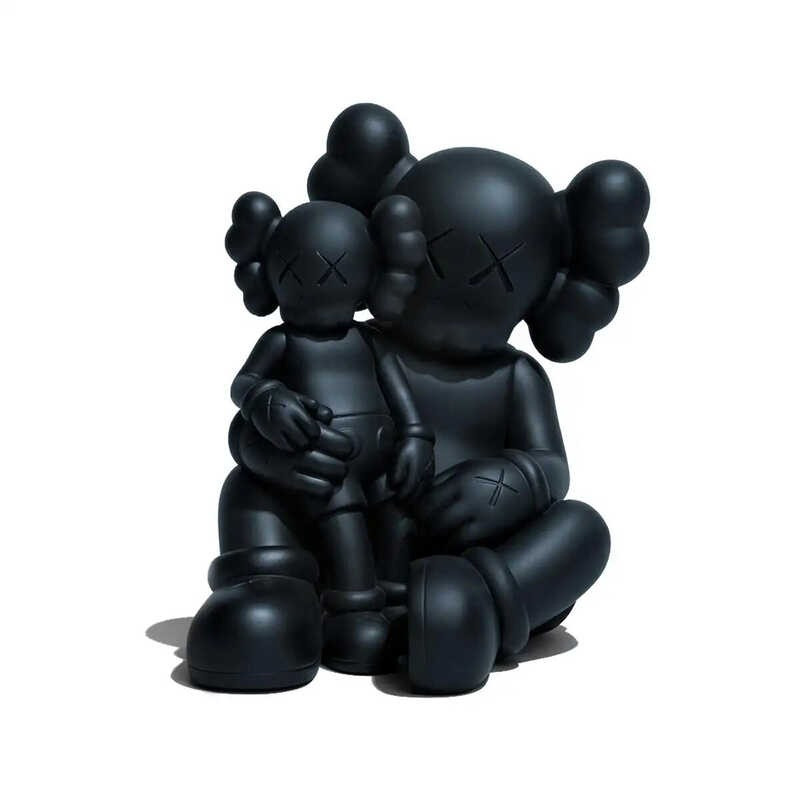 KAWS Holiday Changbai Mountain Vinyl Figure 22cm 8.66inches Black