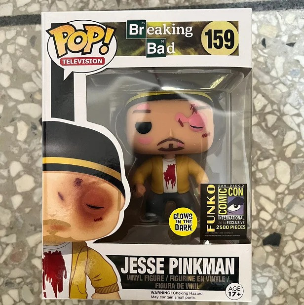 Funko Pop Jesse Pinkman Glow in the Dark #159 Vinyl Figure
