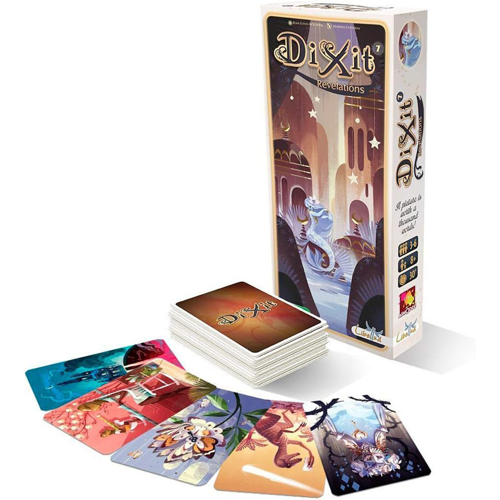 Dixit (Expansion) - Revelations: Party Humor Race Storytelling Voting Board Game