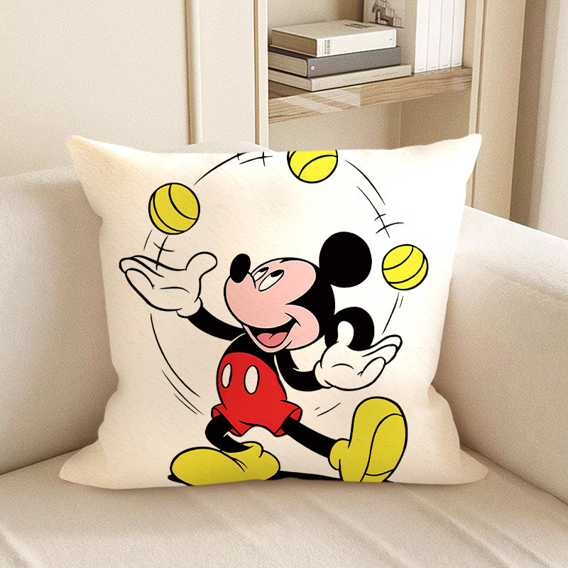 Disney Mickey Mouse Juggling Soft Stuffed Plush Pillow Multiple Sizes