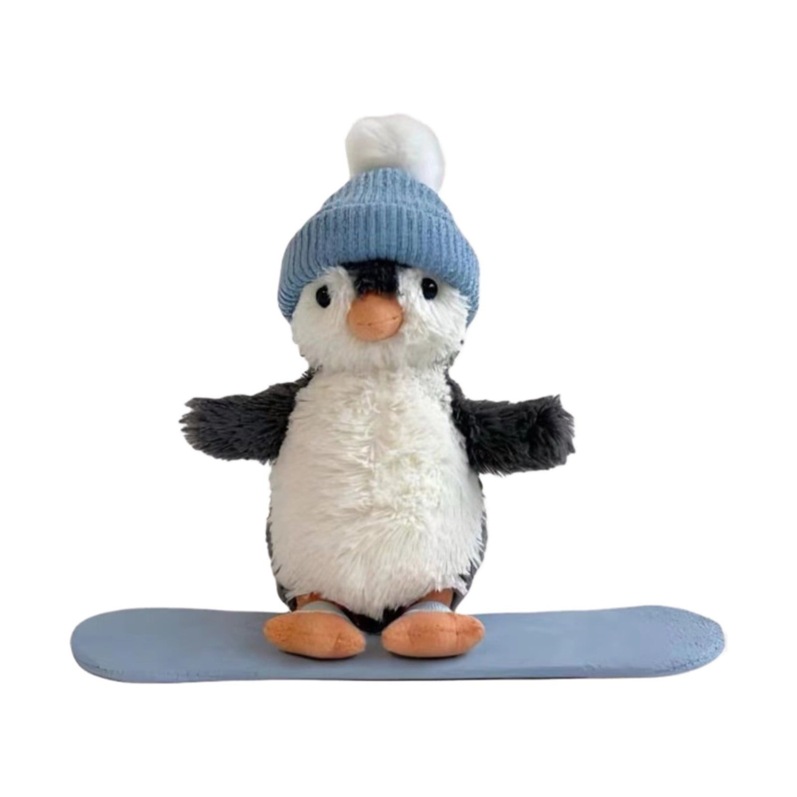 Jellycat Amuseables Peanut Penguin Snowboarding Soft Stuffed Plush 11cm 4.33inches