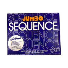 Sequence Jumbo Edition Strategy Board Game