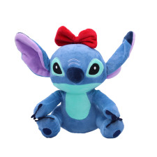 Stitch With Red Bow Tie Plush Toy