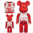 400% Bearbrick My First Baby SJ50 Red
