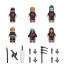 Naruto Akatsuki Brick Minifigure Custom Set 8 Pcs
