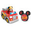 Disney Junior Mickey Mouse 9" RC Remote Control Fire Truck 2.4 GHz Toy Car