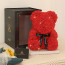 Valentine's Day Rose Bear - Box Set With Light Effect Rose Bear For Valentine's Day Gift