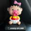 Baby Chibi Maruko-chan Shaking Head Figure Car Decoration Accessories