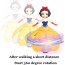 Dancing Princess Series: Snow White Spinning with Colorful Lights Effects and Music