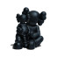 KAWS Holiday Changbai Mountain Vinyl Figure 22cm 8.66inches Black