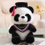 Graduation Panda Bear Soft Stuffed Plush Pink 26cm 10.24inches