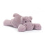 Jellycat Smudge Hippo Medium Soft Stuffed Plush 25cm 9.84inches