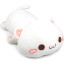 White Open Eye Cat Plush Toy 50cm 16.98inches