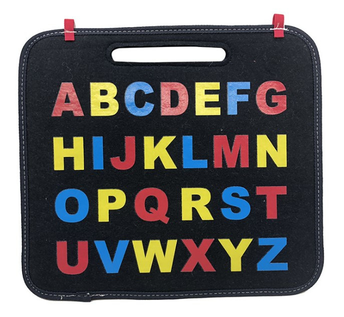 Kids At Home Learning Set Shoe Laces, Zippers, Letters, Buttons