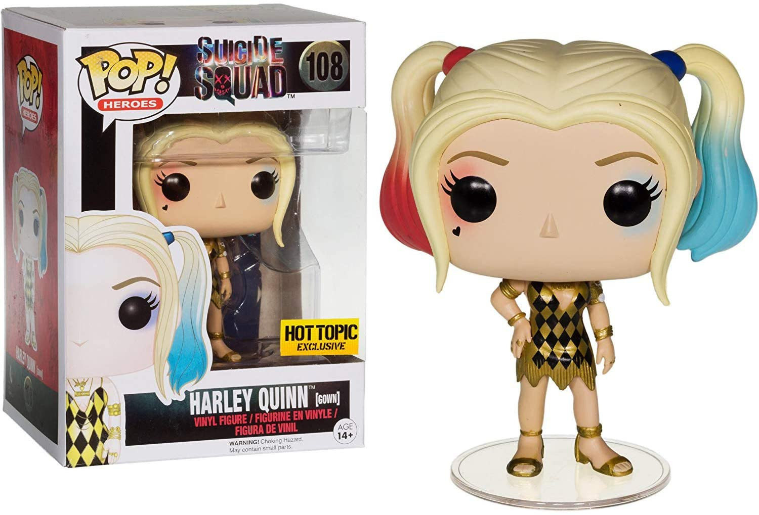 Funko Pop Harley Quinn Gown Figure #108