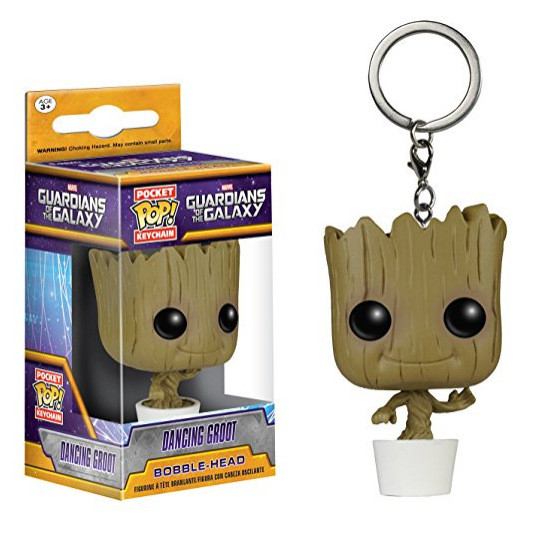 Funko Pop Keychain Guardians of the Galaxy Dancing Groot